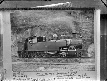 Image: Steam locomotive 492, Wg class