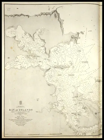 Image: Chart of the Bay of Islands, 1849