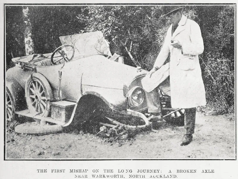 The First Mishap on the Long Journey