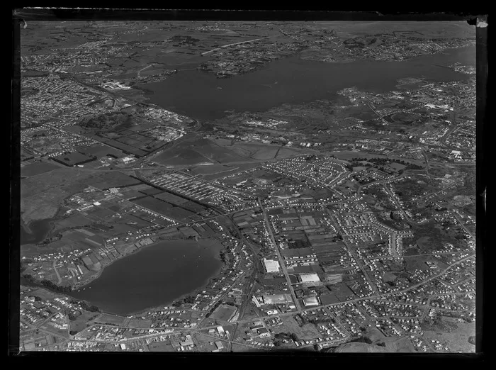 Suburbs of Panmure, Otahuhu, Penrose, and Mount Wellington, Auckland