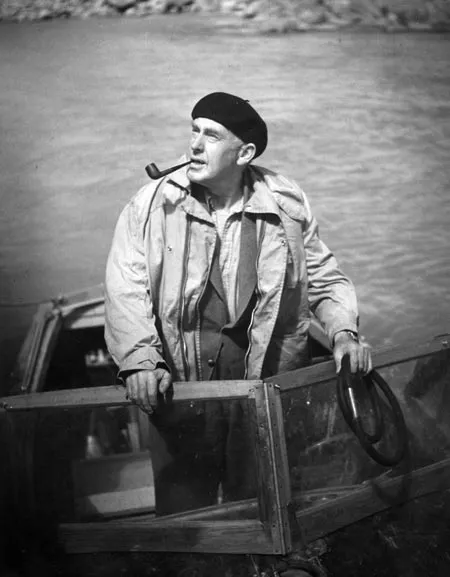 Bill Hamilton, designer of the jet boat