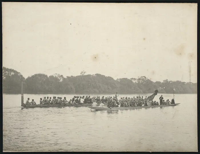 War canoe Taheretikitiki, Waikato River