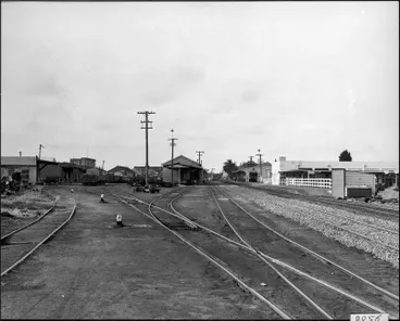 Image: Hamilton Railway Station yards