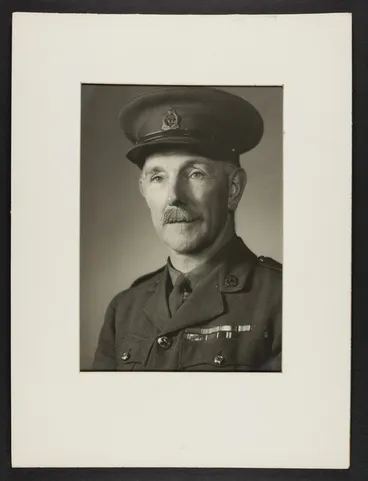 Image: Portrait of Thomas Duncan Macgregor Stout in World War Two uniform