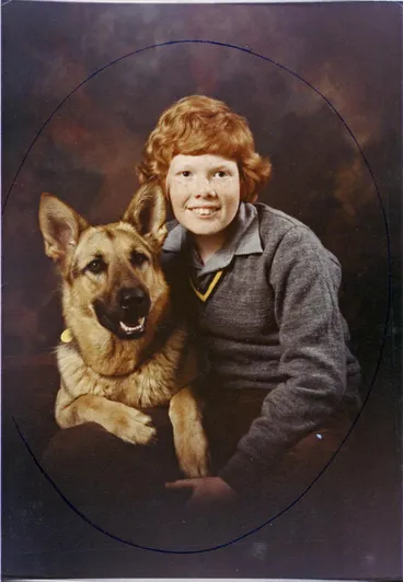 Image: Jones, Boy & Dog