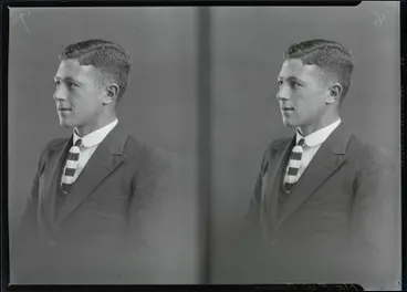 Image: Film Negative: Mr F W Brandt (twin negative)