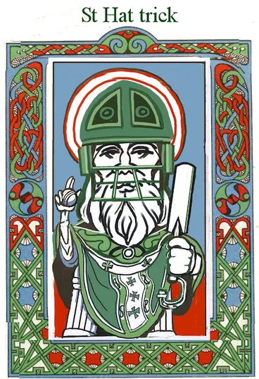 Image: St Hat Trick. 17 March, 2007.