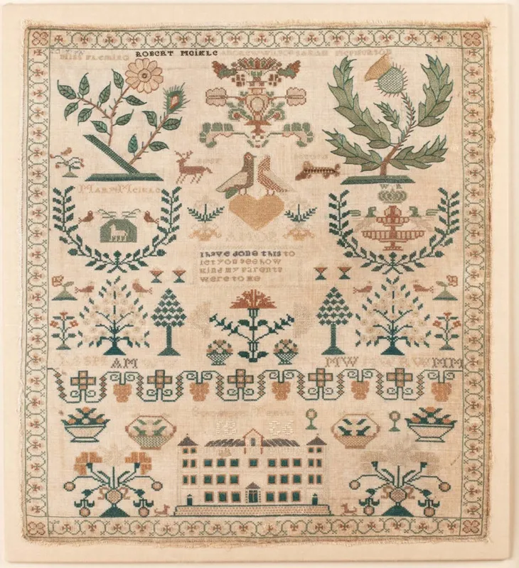 Sampler, Mary Meikle 1836