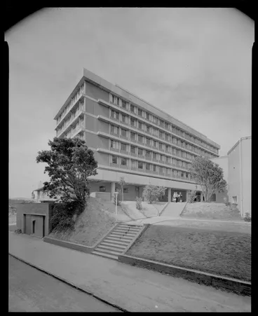Image: Victoria University library building, Wellington