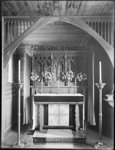 Image: Chapel altar, Christ's College, Christchurch