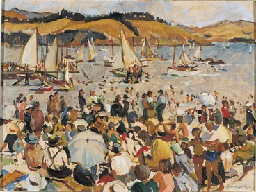 Image: New Year holiday. (Corsair Bay).