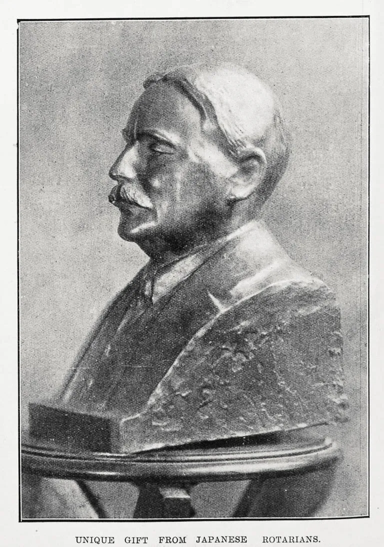 Unique gift from Japanese Rotarians