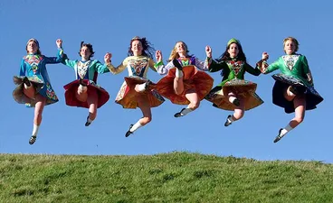 Image: Irish dancers, 2000