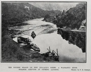 Image: The Tourist Season On New Zealand's Rhine