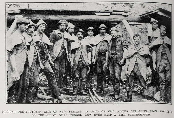 Piercing The Southern Alps Of New Zealand