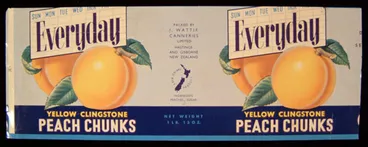 Image: Wattie’s peaches label