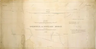 Image: Onehunga and Mangare [sic] Bridge