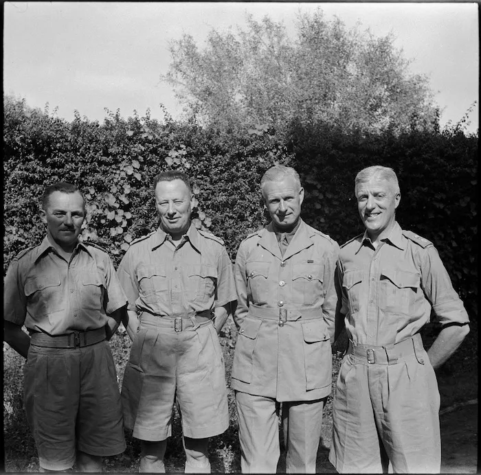 Medical officers repatriated from Italy at Maadi - Photograph taken by M D Elias