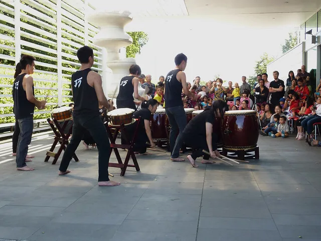 Takumi Japanese drummers - Chinese Lunar New Year festivities at Upper Riccarton Library