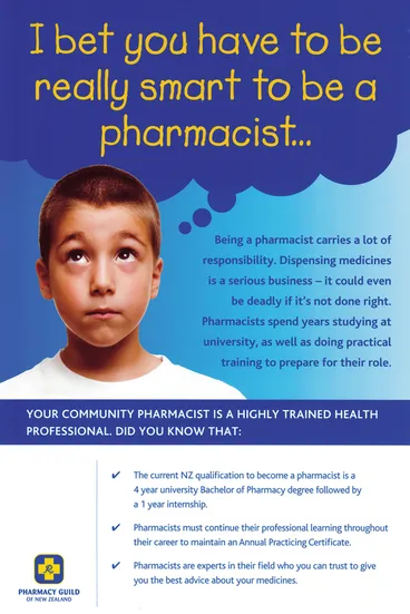 Image: I bet you have to be really smart to be a pharmacist...
