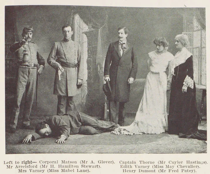 Mr Williamson's Dramatic Co. in the great play 'Secret Service'