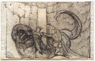 Virgil, Dante and Geryon