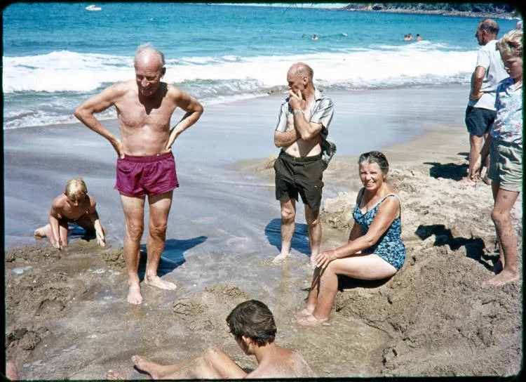 Hot Water Beach, 1969