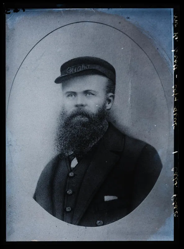 Glass Plate Negative: Man (copy)