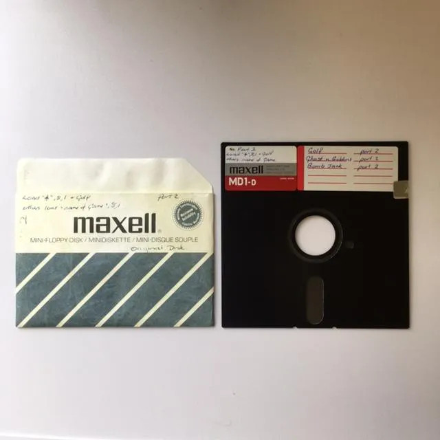 Floppy Disk Compilation of Games for Commodore 64