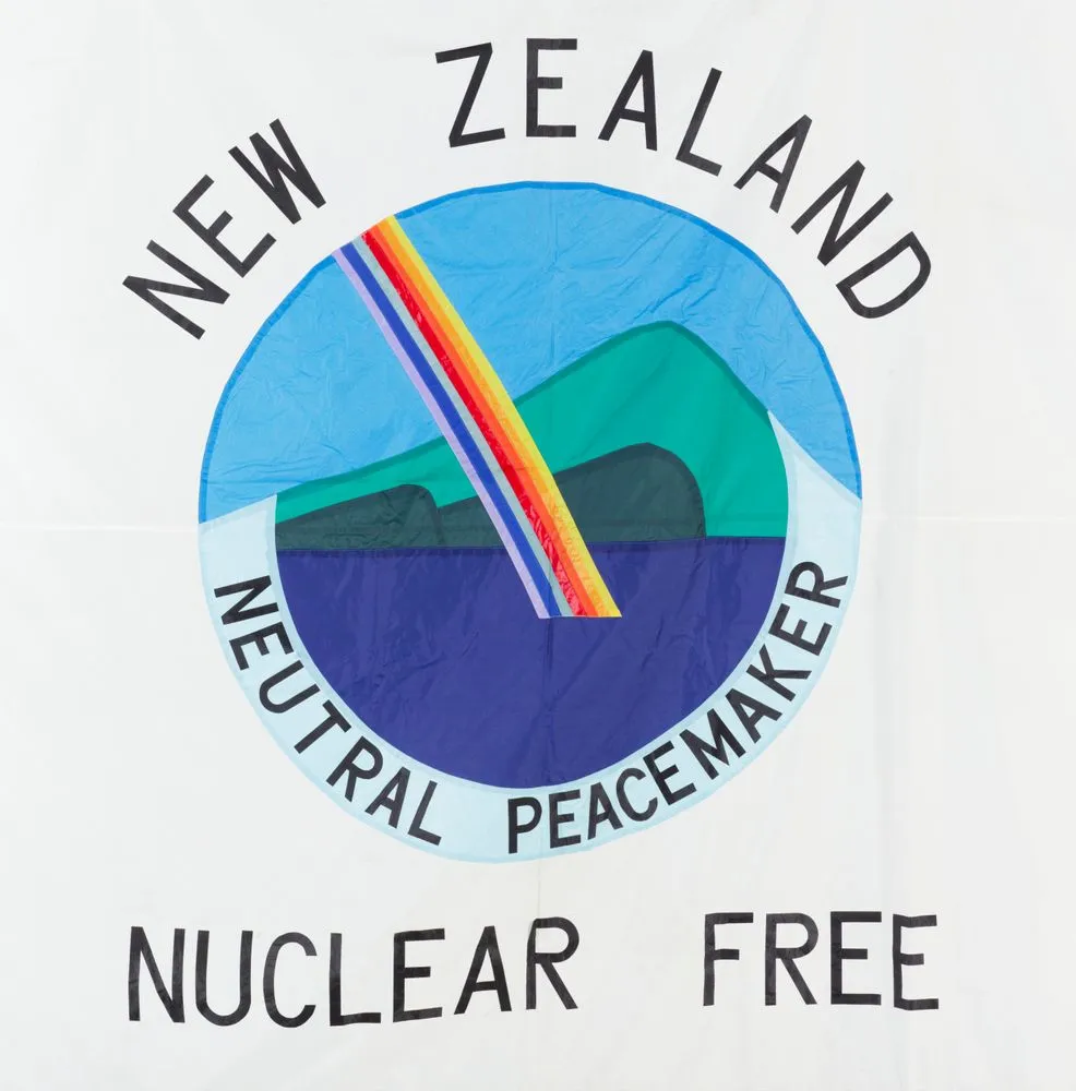 New Zealand Nuclear Free banner