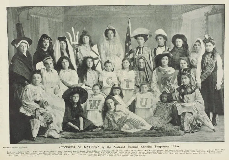 'Congress Of Nations' by the Auckland Women's Christian Temperance Union