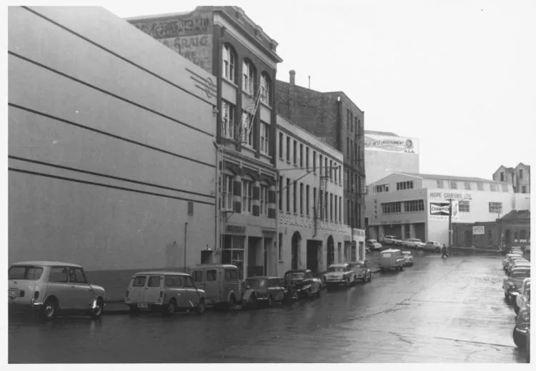 Lorne Street, Auckland Central, 1963
