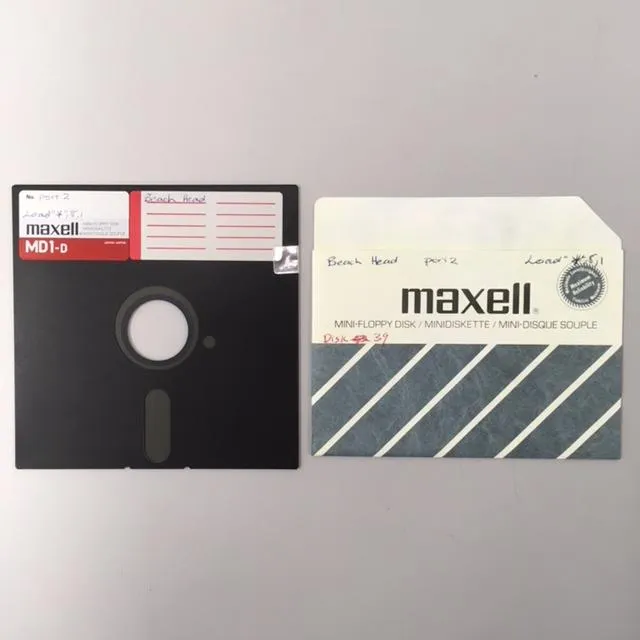 Floppy Disk Game for Commodore 64: "Beach Head"