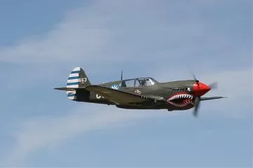 Curtiss P-40 Kittyhawk at Wings over Wairarapa 2009 : digital image