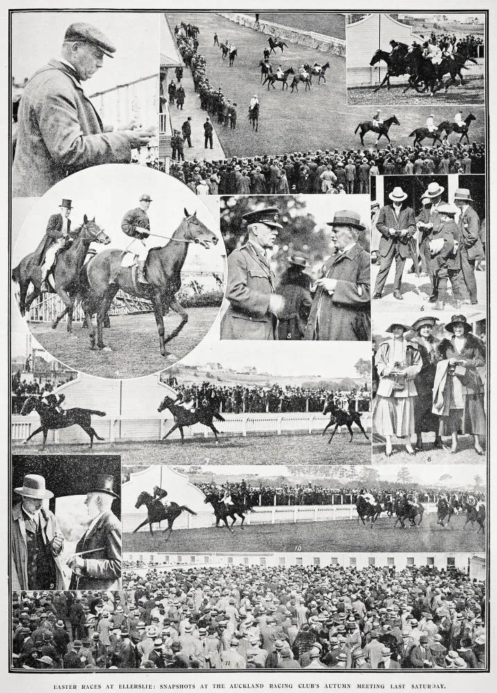 Easter races at Ellerslie: snapshots at the Auckland Racing Club's autumn meeting last Saturday