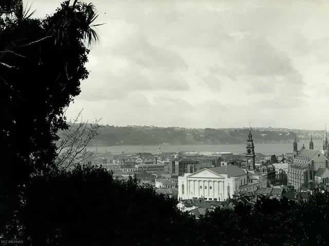 View of the Newly Completed Dunedin Town Hall 1929