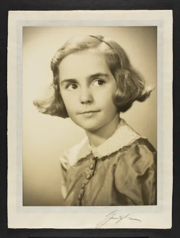 Image: Vida Mary Stout as young girl