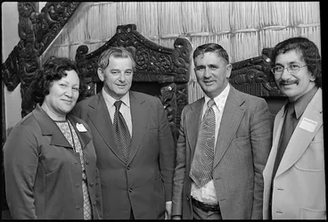 Image: Graham Latimer and others at a parliamentary reception in the Maori Affairs Room at Parliament, Wellington