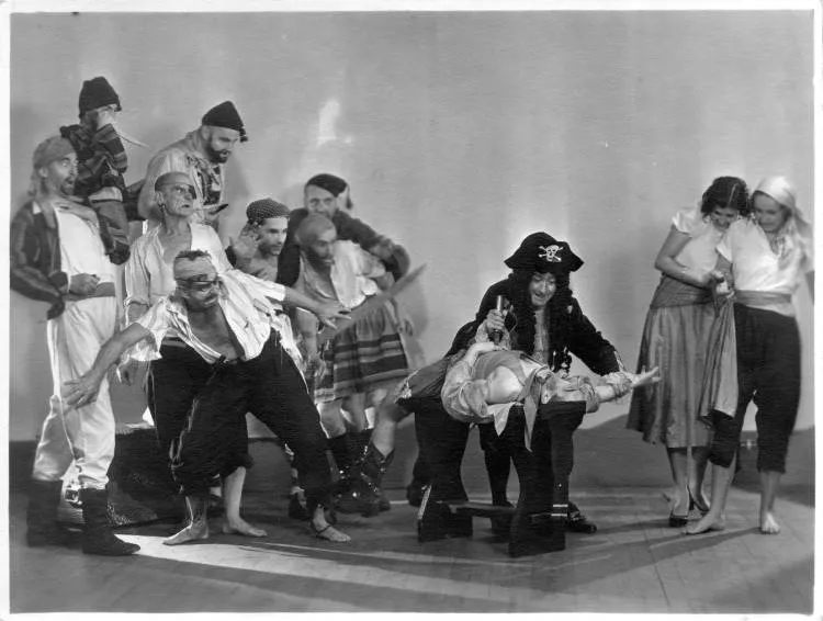 Percy S Crisp as Captain Hook in Peter Pan, 1930