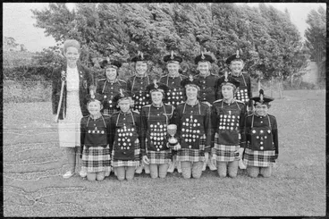 Image: Balmoral Midget marching team