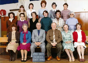 Image: Upper Hutt School, Staff; 1982