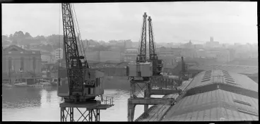 Image: Central Auckland from Kings Wharf, 1921
