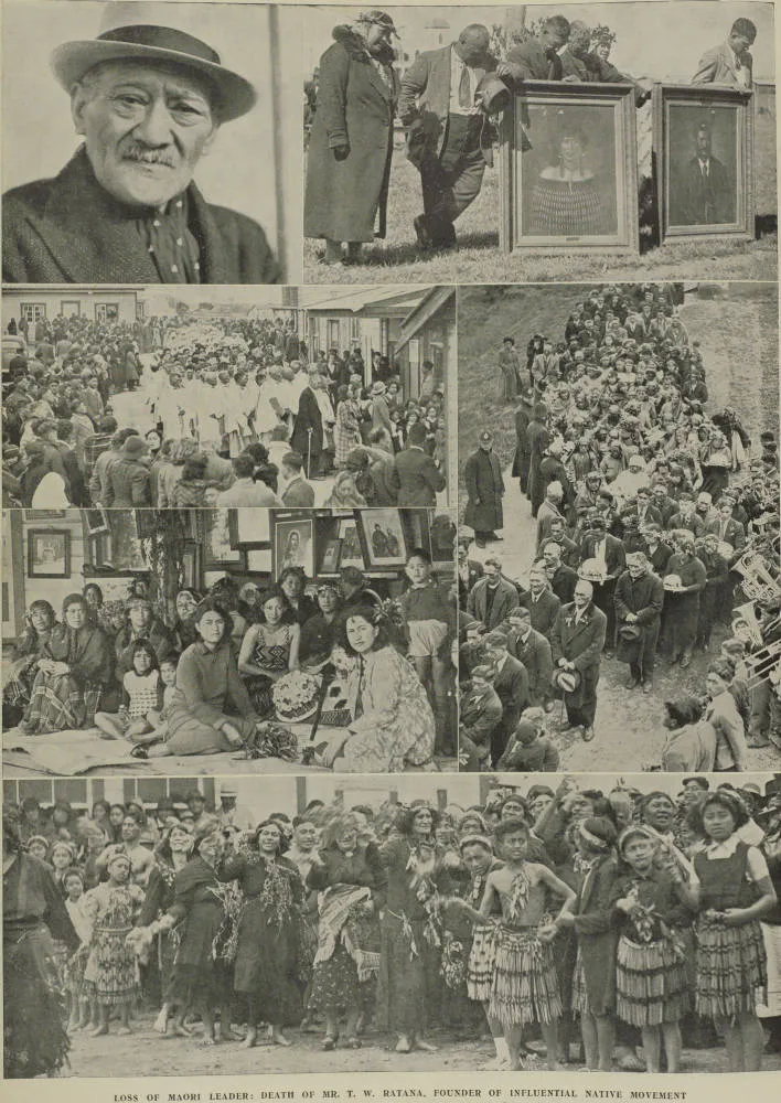 Loss of Māori leader: death of Mr. T. W. Ratana, founder of influential native movement