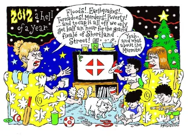 Image: Hodgson, Trace, 1958- :2012 a hell of a year.. 16 December 2012