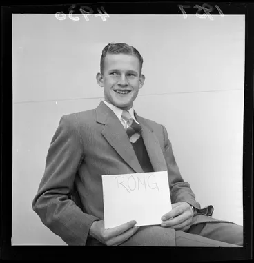 Image: Rongotai College Dux, Alan Cook