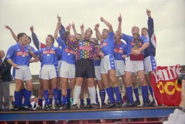 Image: Blues soccer team