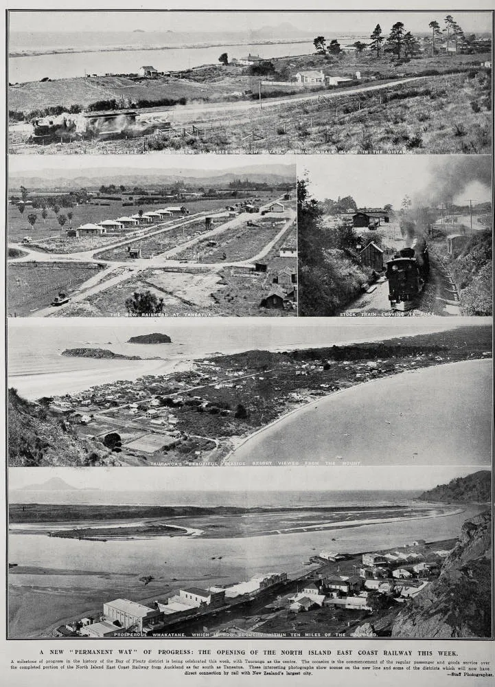 A New 'Permanent Way' Of Progress: The Opening of the North Island East Coast Railway This Week