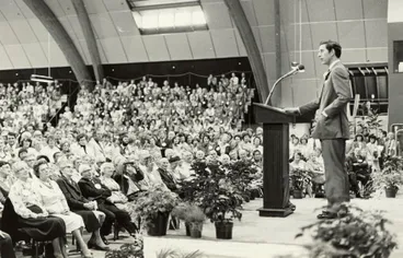 Image: Prince Charles opening Manawatu Sports Stadium