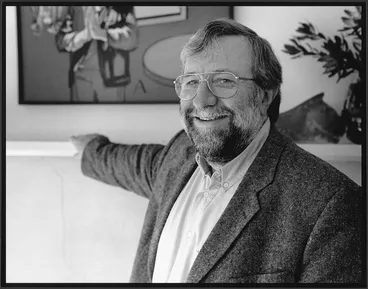 Image: Portrait of biographer Michael King