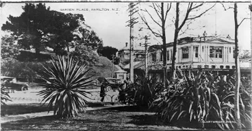 Image: "Garden Place, Hamilton. N.Z."